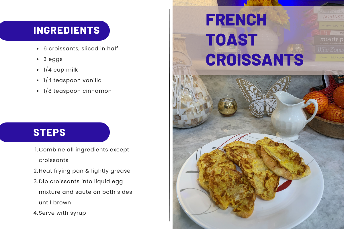 French Toast Croissants