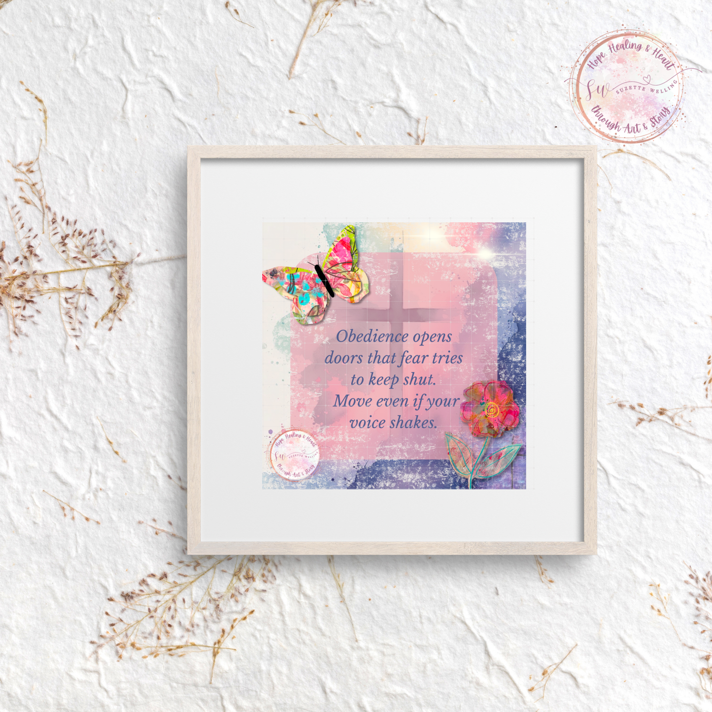 Move Even if Your Voice Shakes | Printable Download