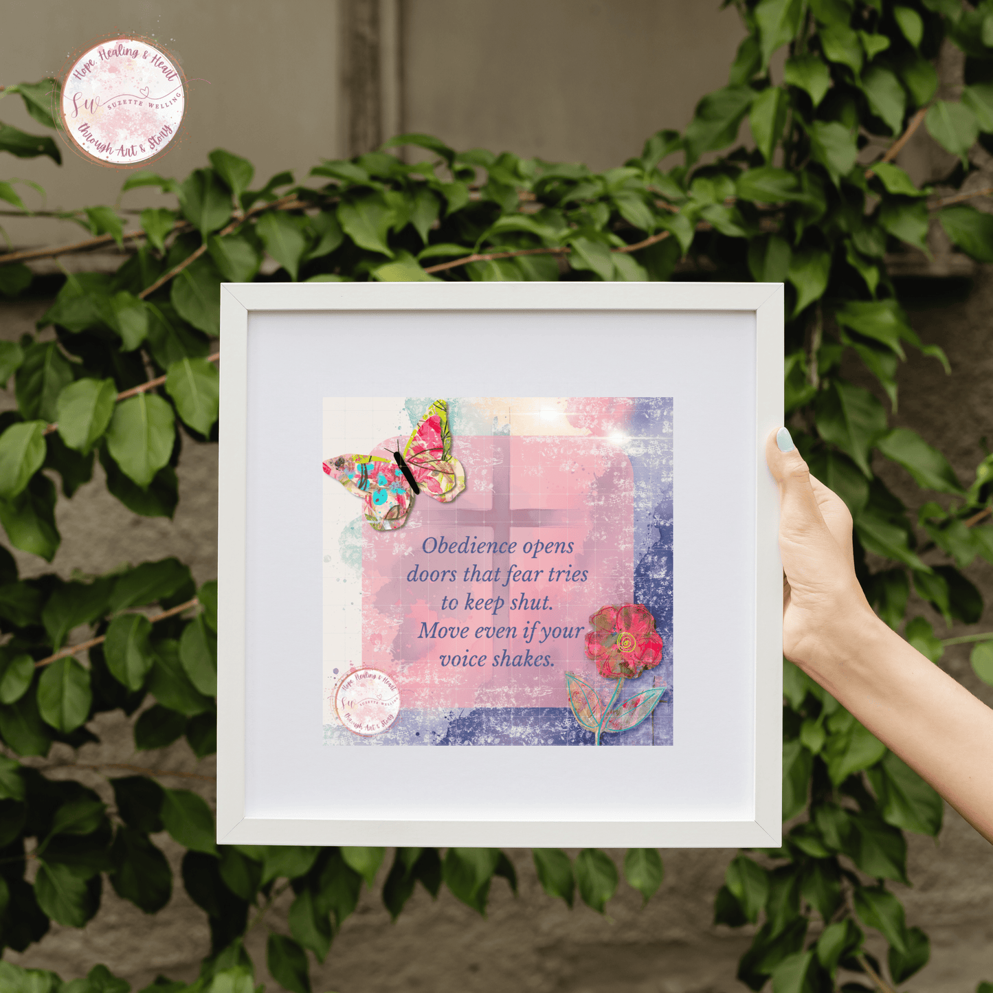 Move Even if Your Voice Shakes | Printable Download