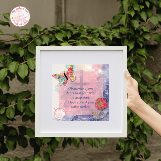 Move Even if Your Voice Shakes | Printable Download