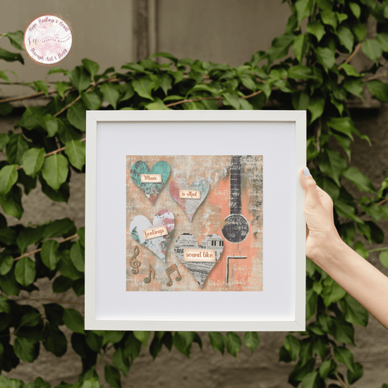 Music is What Feelings Sound Like V2 | Printable Download