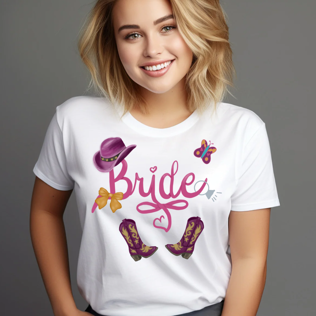 Bride Coquette Nashville Bachelorette Shirt