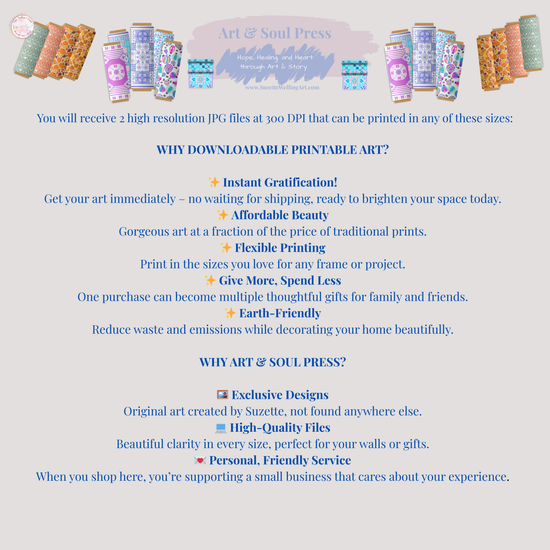 Music is What Feelings Sound Like V2 | Printable Download