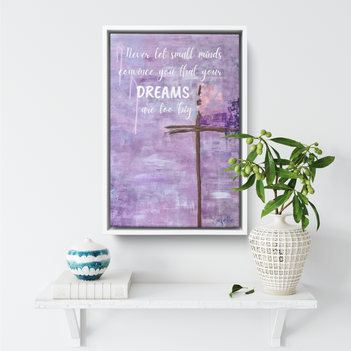 Peace_be_with_You_Purple_Cross_Printable_Framed_Canvas_V_Rectangle_Small_Lifesty_Mockup.png