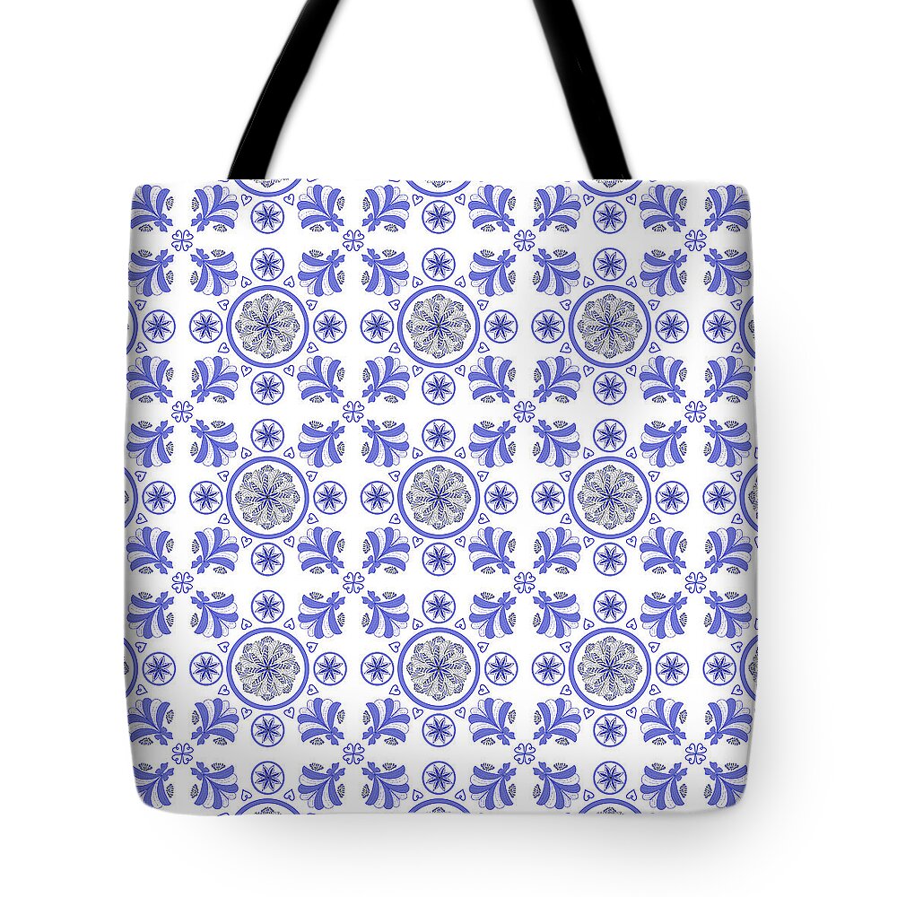 Blue Porcelain - Tote Bag