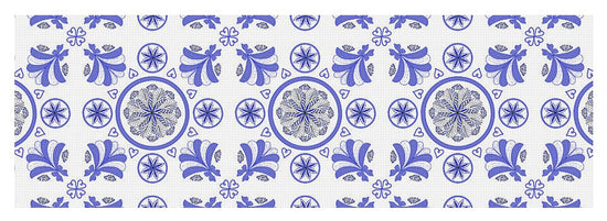 Blue Porcelain - Yoga Mat