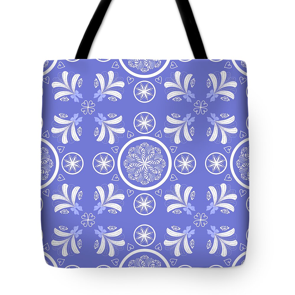 Blue Porcelain V2.1 - Tote Bag