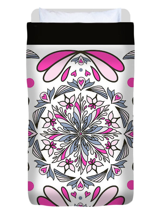 Coquette Bloom Tile - Duvet Cover