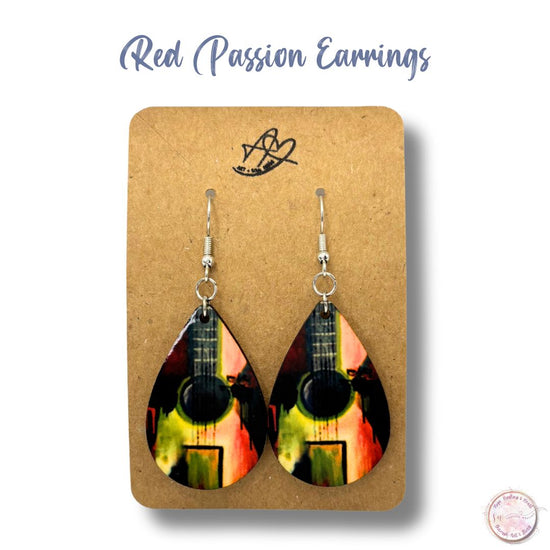 Red Passion Earrings