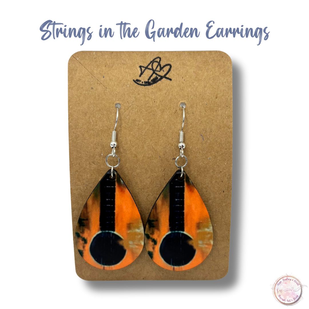 Strings in the Garden Earrings
