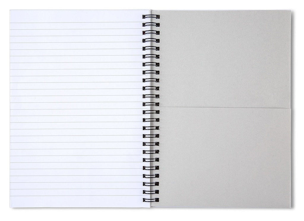 Blue Porcelain - Spiral Notebook
