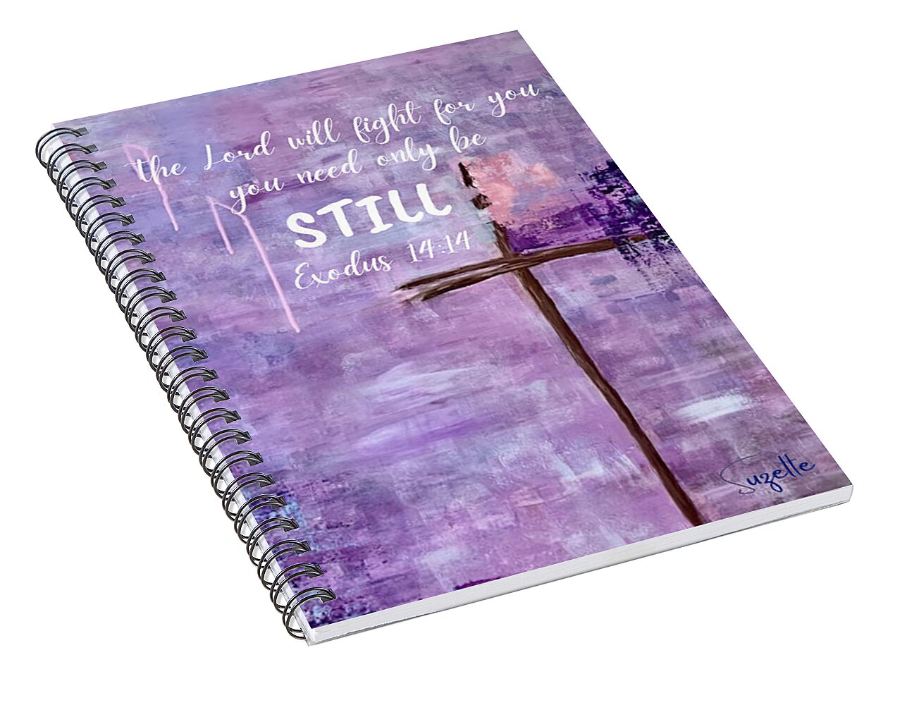 The Lord Will Fight For You - Spiral Notebook