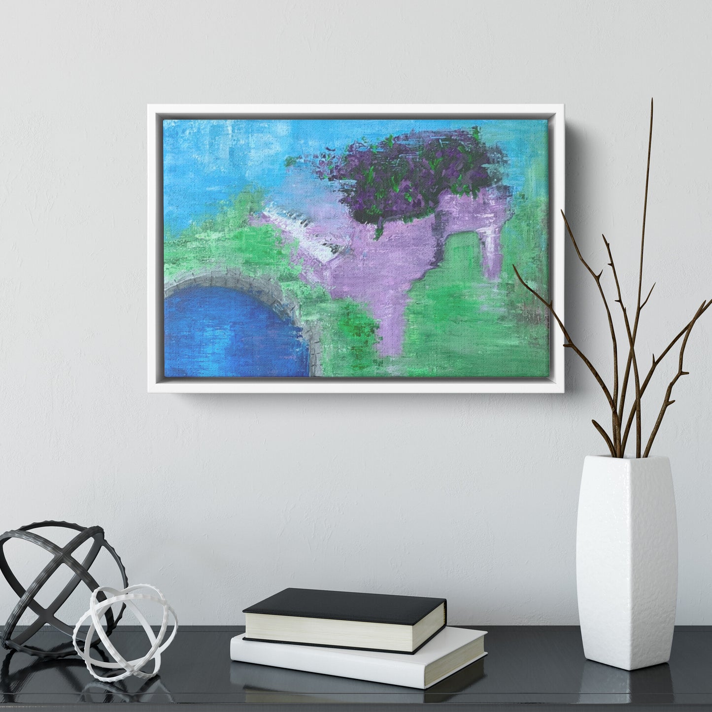 Load image into Gallery viewer, Framed Canvas Print: Key of G
