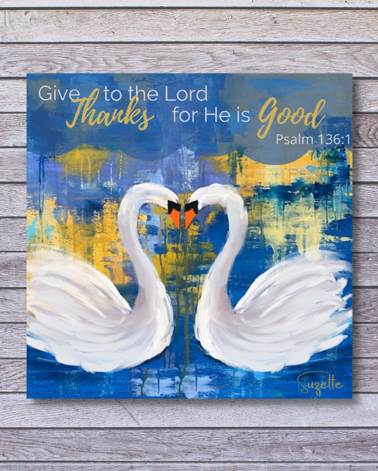 Printable Download: Give Thanks to the Lord / Love Lakeland