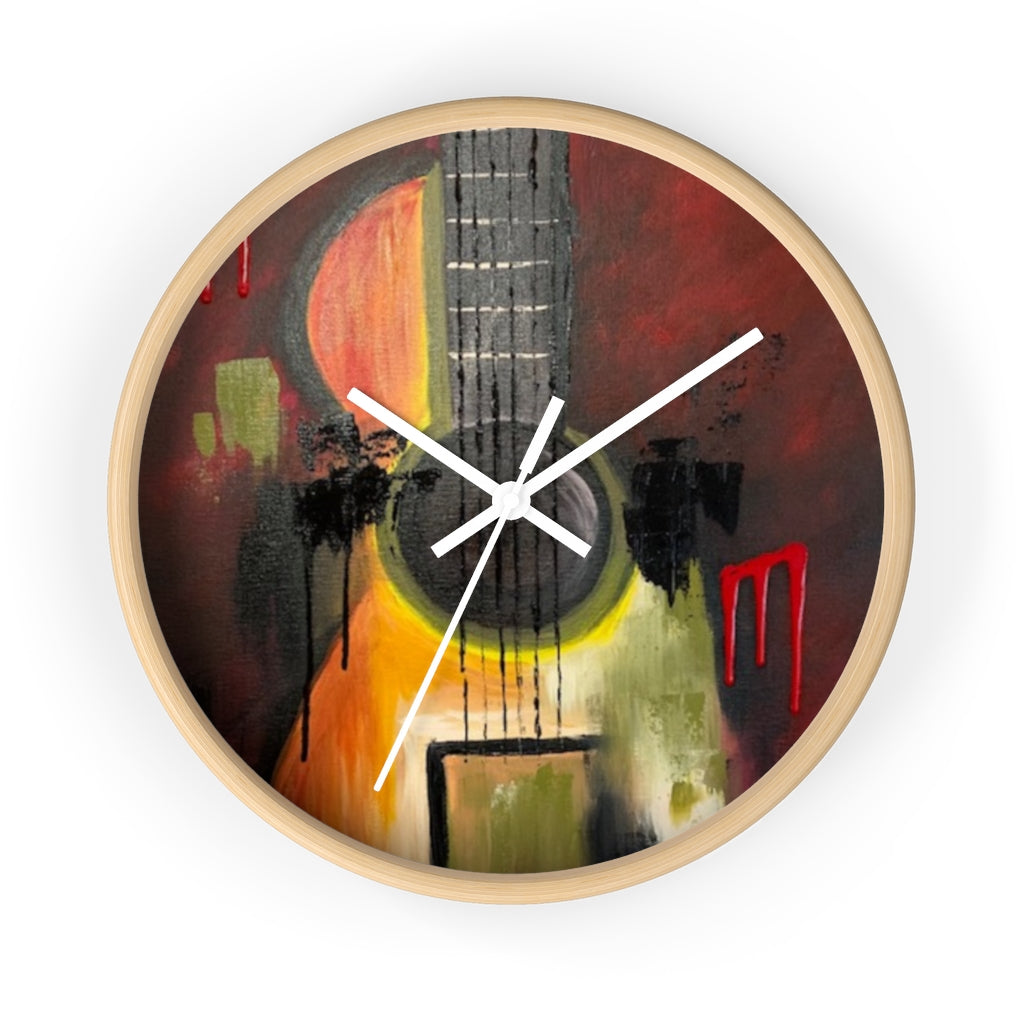 Wall clock - Red Passion