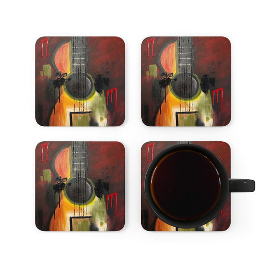 Coaster Set - Red Passion