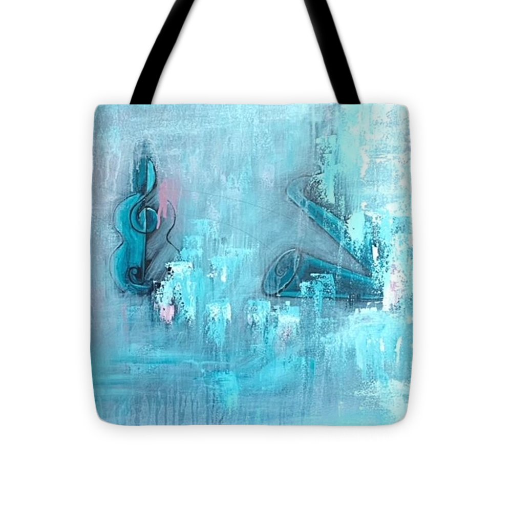 Tote Bag - Playing the Blues