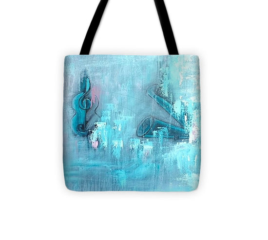 Tote Bag - Playing the Blues