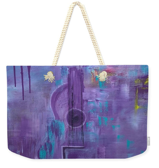 Load image into Gallery viewer, Weekender Tote Bag - Purple Haze
